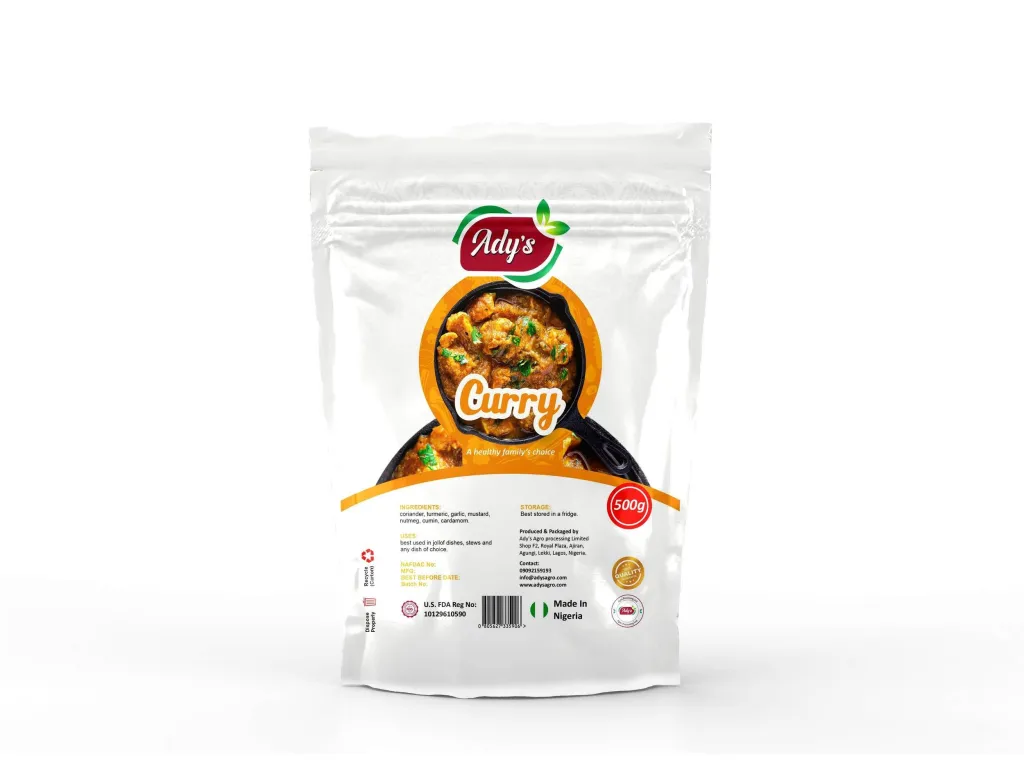 Ady’s Curry Powder – jumbo pack 500g